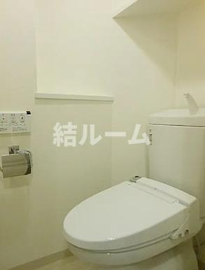 板橋区小茂根４丁目の賃貸マンションのトイレ