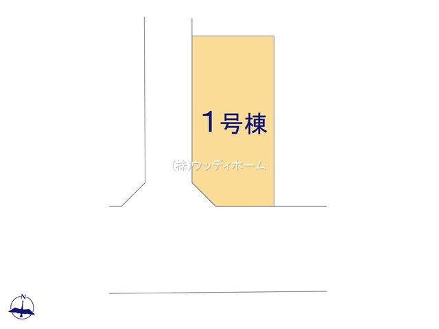 春日部市備後西2丁目3期　新築一戸建ての区画図