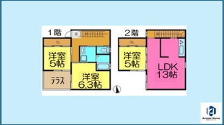 【間取り】 | UNICUBE大森2