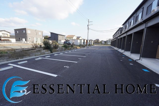 オリジーヌ直方　A棟の駐車場