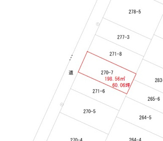 【土地図】 | 鳥取市松並町2丁目土地
