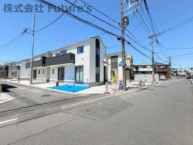 三郷市戸ケ崎5丁目　新築戸建　全10棟　G号棟の前面道路含む現地写真|前面道路含む現地写真です。