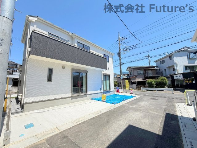 三郷市戸ケ崎5丁目　新築戸建　全10棟　G号棟の前面道路含む現地写真|前面道路含む現地写真です。