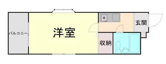 井上ハイツの間取り