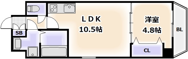 【間取り】 | オルゴグラートNAMBA