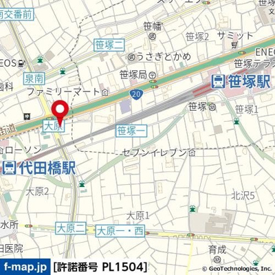 【地図】 | パレステュディオ笹塚
