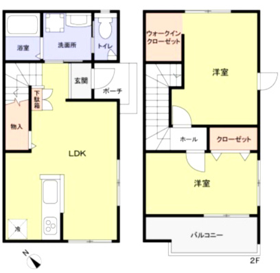 【間取り】 | フォレストメゾン高石