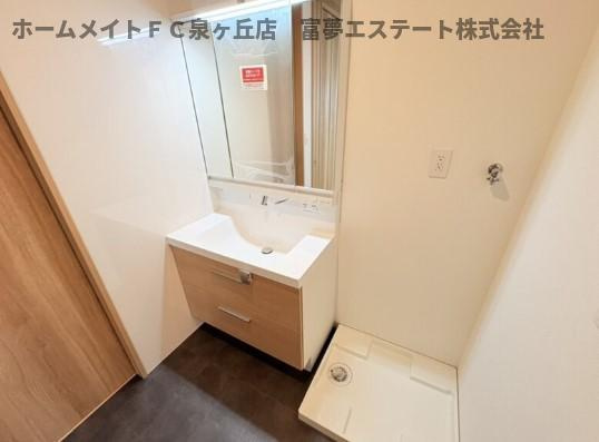 フォレストメゾン高石の洗面所