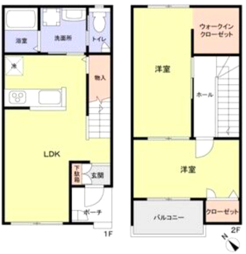 【間取り】 | フォレストメゾン高石