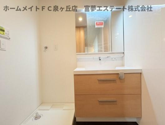 フォレストメゾン高石の洗面所