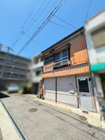 熊野町2丁目 売土地の前面道路含む現地写真