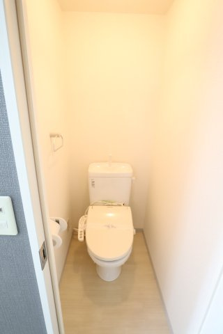 大阪市都島区片町１丁目の賃貸マンションのトイレ