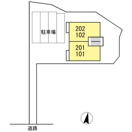 シーサイド瑞穂の区画図