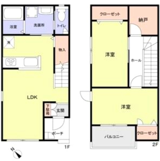 【間取り】 | フォレストメゾン高石
