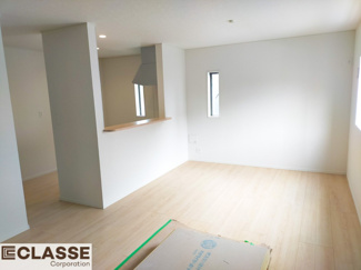 【居間・リビング】 | 木津川市木津第32　新築戸建　2区画・1号棟