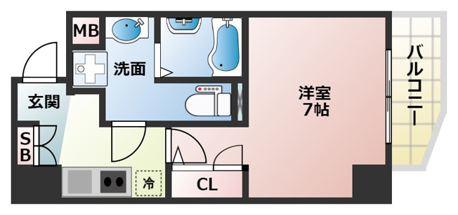 【間取り】 | エグゼ阿倍野