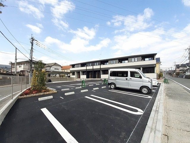平田台アネックスの駐車場