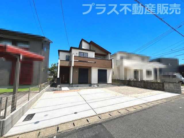 【外観】 | 福岡市西区野方4丁目　1号棟（全1棟）【仲介手数料無料・0円】 | 現地写真。同じ物件を見るなら、プラス不動産販売にお任せ下さい。