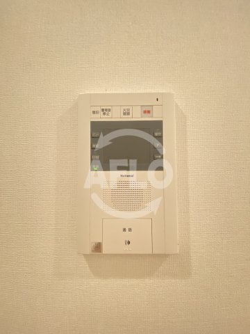 RIDGE北堀江のセキュリティ|ルクレ北堀江　モニター付きインターホン