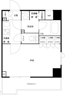 【間取り】 | ルーブル池袋弐番館 | 間取りです。