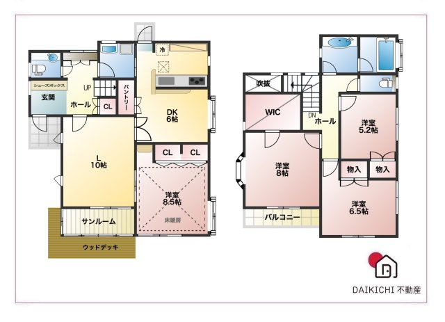 【間取り】 | 比企郡小川町東小川　中古戸建