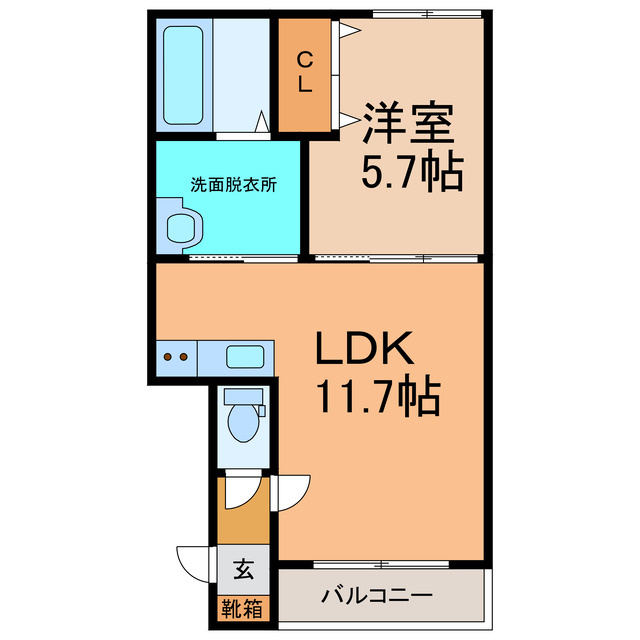 KN白樺16.20の間取り