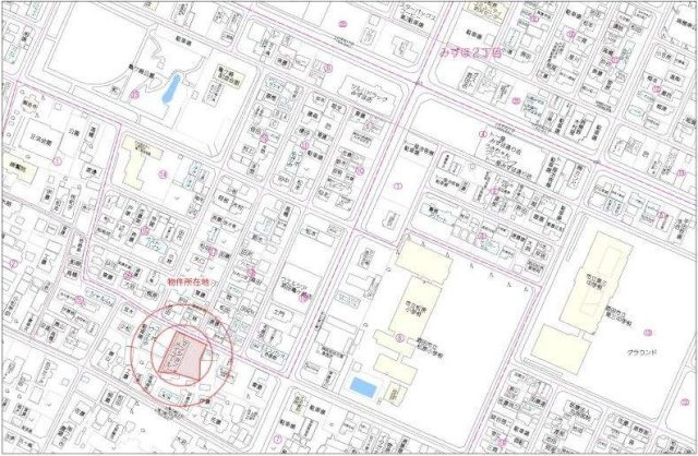 山形県酒田市　一棟マンションの地図