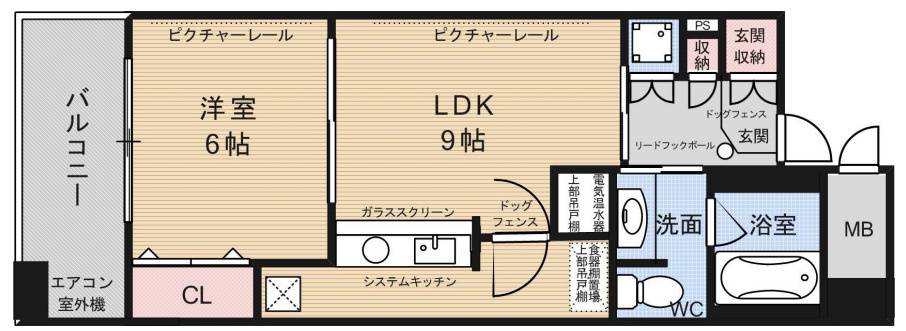 カトルセゾンの間取り