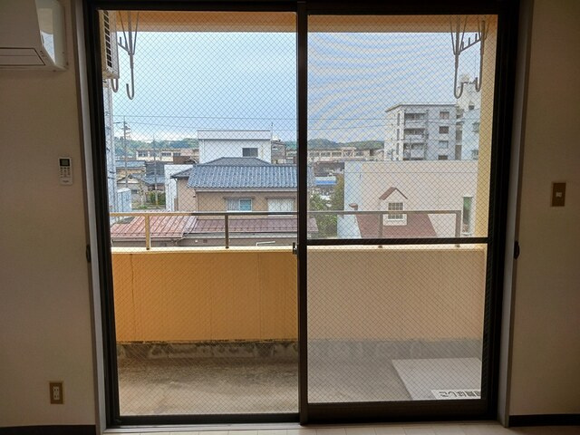 グリーンハイツのバルコニー