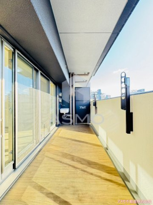 【バルコニー】 | プレサンスロジェ桜川 | 同マンション別部屋　参考写真