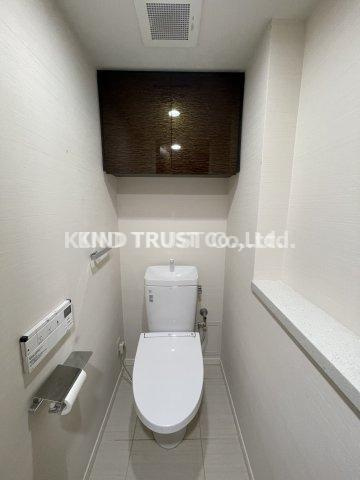 ファーストフィオーレ東梅田のトイレ|コンパクトで使いやすいトイレです
