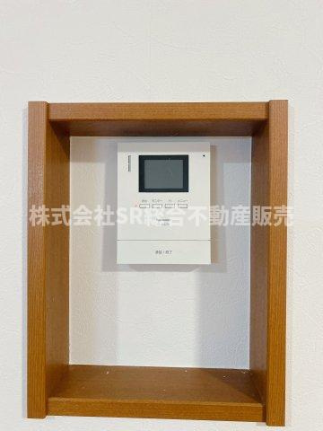 俊徳町5丁目中古戸建の防犯設備|モニター付きインターホンがあり女性やお子様にも安心です！