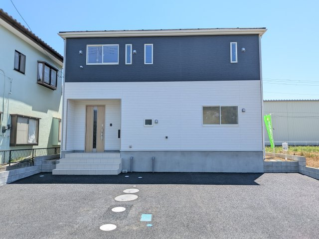 下妻市高道祖　第4　新築戸建ての外観