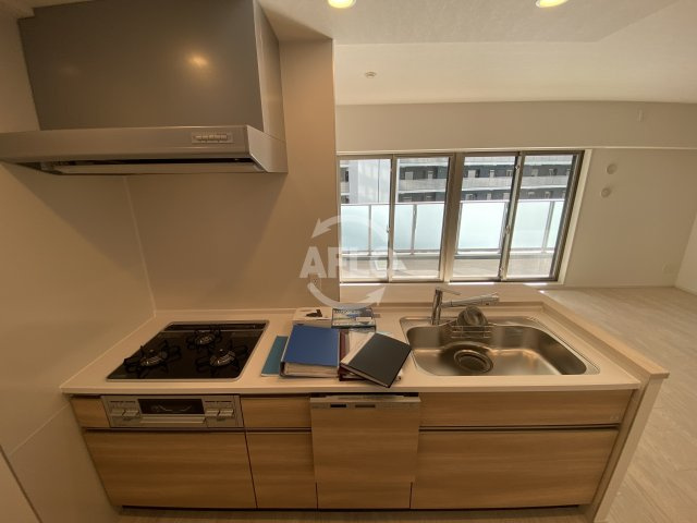 大阪ベイレジデンス　南港光小学校区のキッチン|大阪ベイレジデンス　キッチン