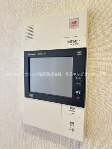 【TVモニター付きインターフォン】
