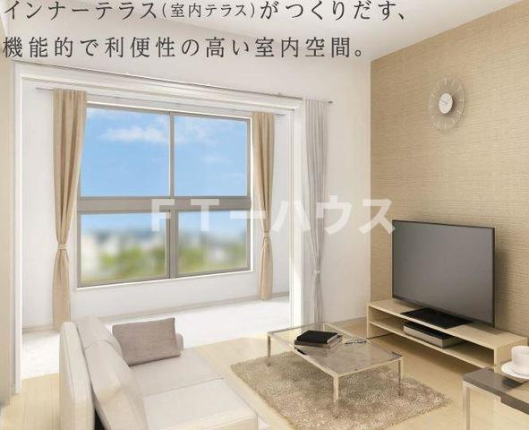 船橋市飯山満町新築アパート（仮称）の居間・リビング|その他(イメージ)