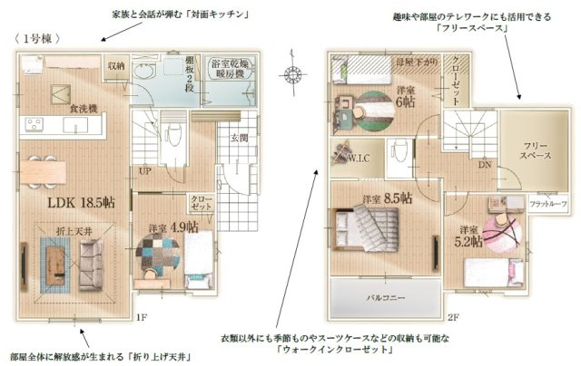 所沢市小手指南6丁目の間取り