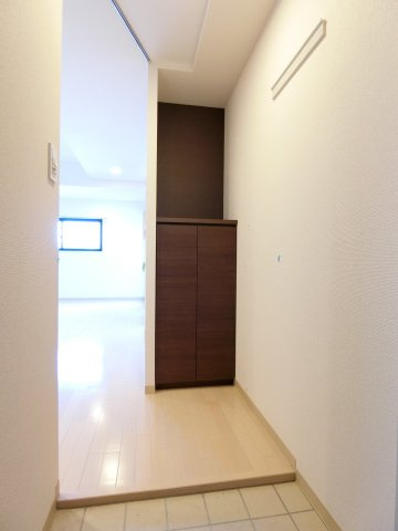 山崎マンション14の玄関|
