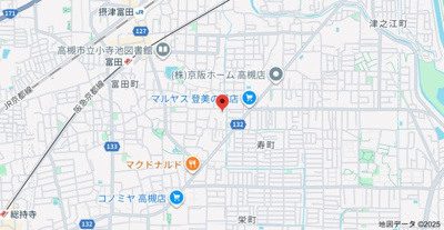 【地図】 | キャルムコート高槻富田