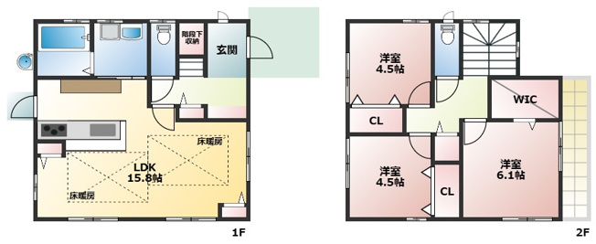 【間取り】 | セキュレア島本