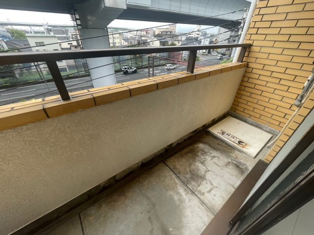 ときわ大石レクランのバルコニー