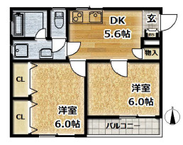 ときわ大石レクランの間取り