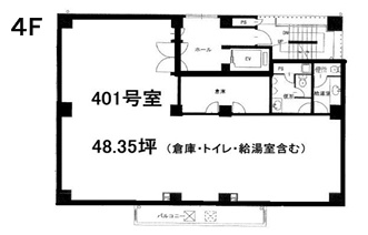 甲南アセット中之島ビルの間取り