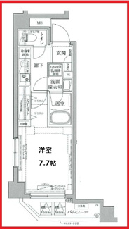 【間取り】 | アイルグランデ押上