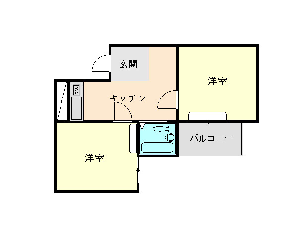 アメニティ東神戸の間取り
