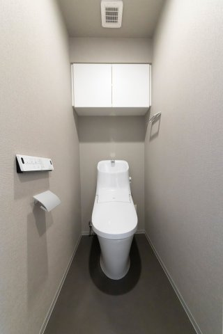 プラウドフラット墨田曳舟のトイレ|落ち着いたトイレです