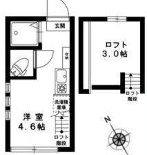 ジュネス中野坂上の間取り
