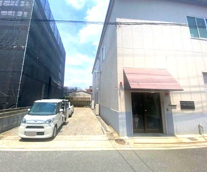 南別府町事務所、倉庫の外観