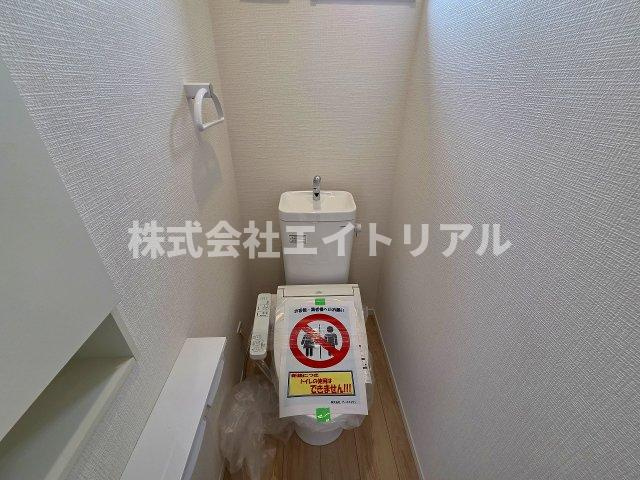 美濃加茂市森山町　第4　新築戸建　全4棟のトイレ|1階