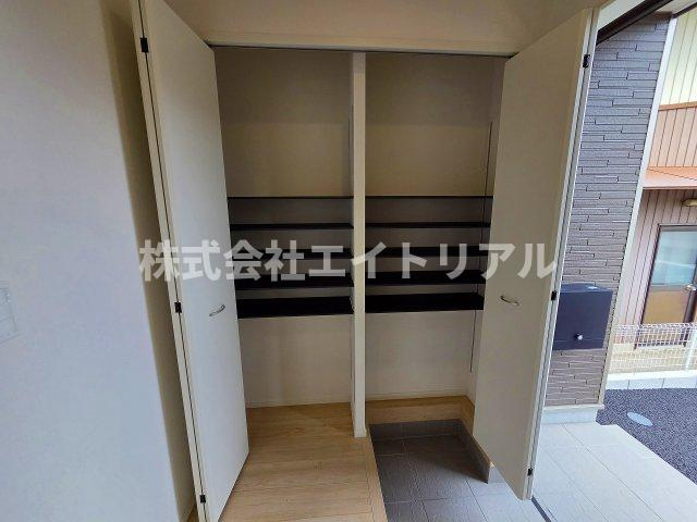 美濃加茂市森山町　第4　新築戸建　全4棟の収納|1階　下駄箱